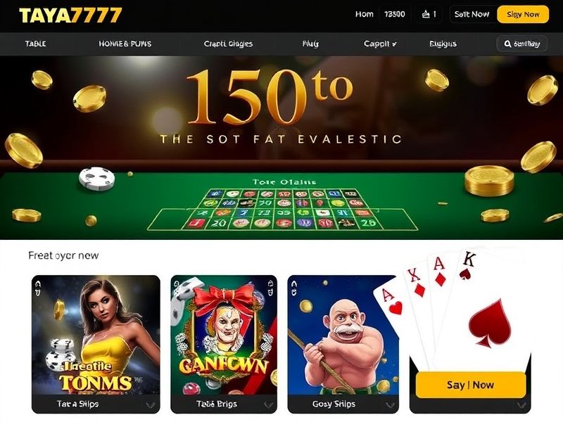 Welcome to Taya777, your ultimate guide to online gambling. Discover casino games, slots, sports betting, and live dealer options on Taya777.com. Get expert tips and bonuses for a premium gaming experience.